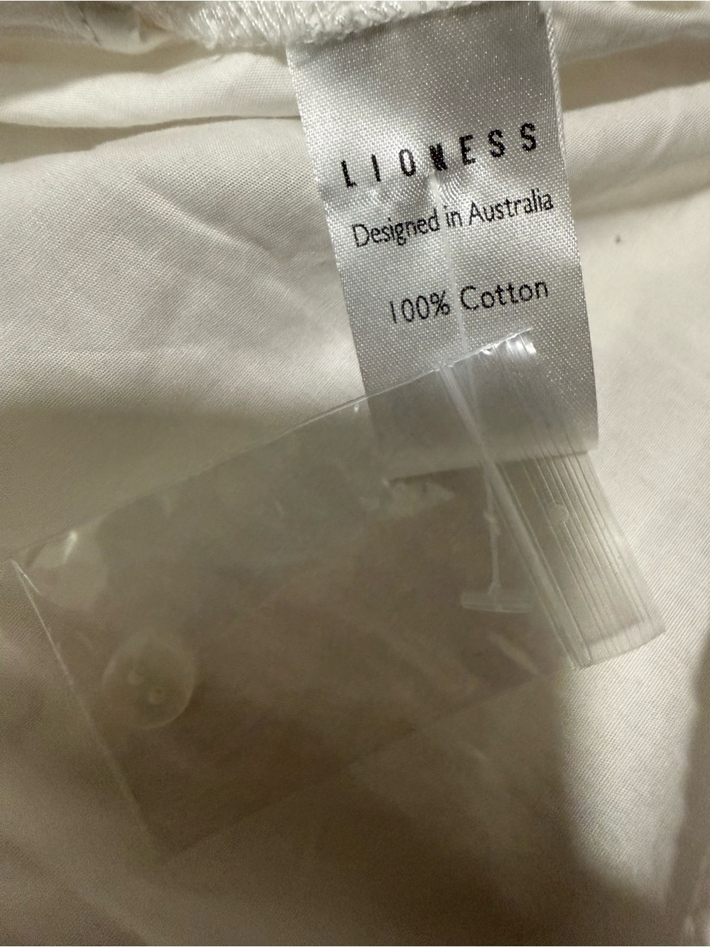 NWT Lioness Heat Mini Dress in White 100% Cotton Size Small - Picture 8 of 9